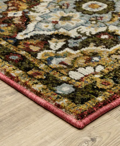Oriental Weavers Andorra 2408a 2'3"x8' Runner Area Rug In Multi