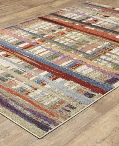 Oriental Weavers Tisdell Tis08 9'10"x12'8 Area Rug In Multi