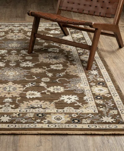 Oriental Weavers Acacia Aca01 9'10"x12'10" Area Rug In Multi
