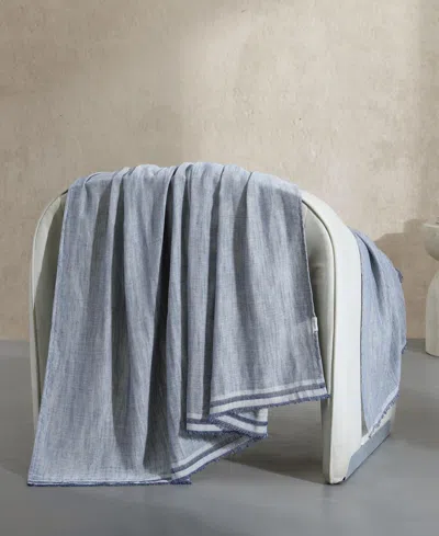 Calvin Klein Fine Weave Throw, 70" X 60"