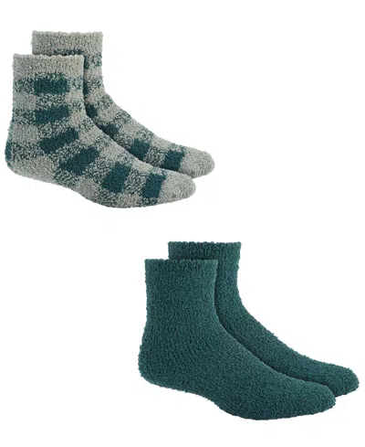 Charter Club Women's 2-pk. Fuzzy Butter Socks, Created For Macy's