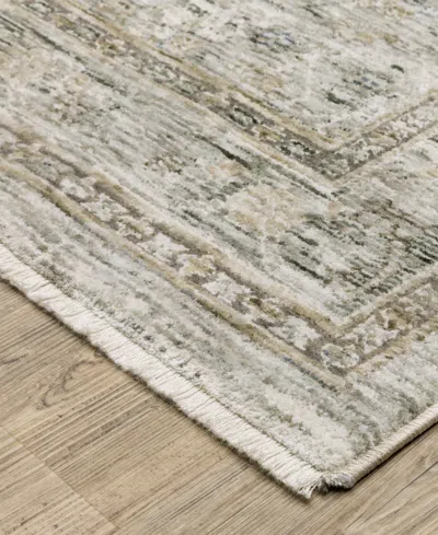 Oriental Weavers Avalon Ava04 6'7"x10' Area Rug In Gray