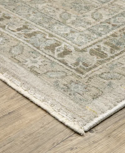 Oriental Weavers Keaton Kea08 6'7"x9'6" Area Rug In Green