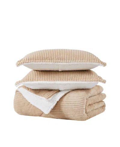 London Fog Signature Corduroy 3-pc. Comforter Set, King