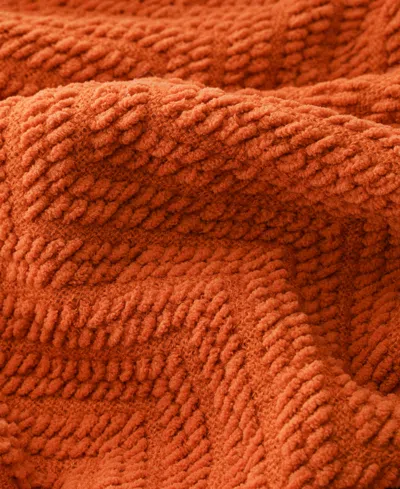 Battilo Herringbone Chenille Knit Throw, 50" X 60"