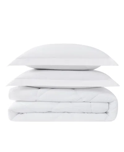 Cannon Oversized Cotton Percale 3-pc. Comforter Set, King