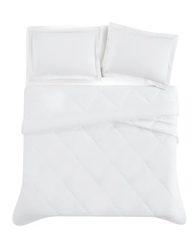 Cannon Oversized Cotton Percale 3-pc. Comforter Set, King