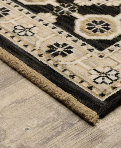 Oriental Weavers Acacia Aca09 6'7"x9'6" Area Rug In Brown