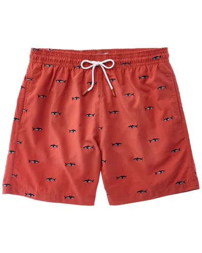 Trunks Surf & Swim Co. Sano Swim Short In Red