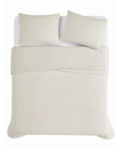 Brooklyn Loom Woven Texture 3-pc. Comforter Set, Full/queen