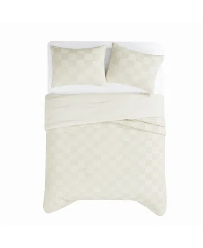 Truly Soft Textured Checkered 2-pc. Comforter Set, Twin/twin Xl