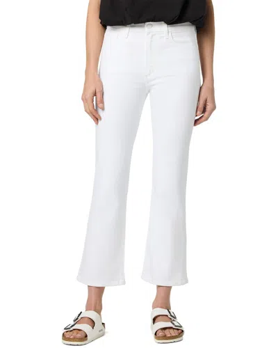 Joe's Jeans High-rise Crop Bootcut White Jean In White