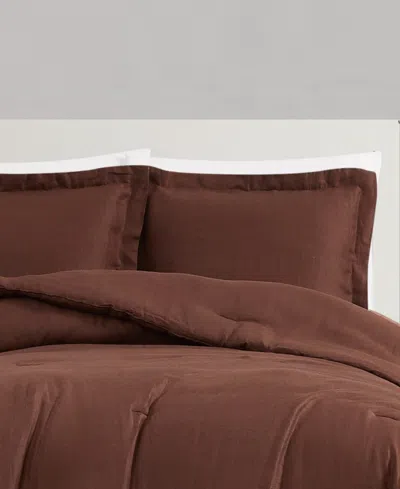 Brooklyn Loom Brookyln Loom Flax Linen 3-pc. Comforter Set, Full/queen