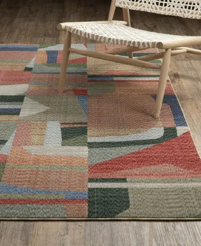 Oriental Weavers Tisdell Tis09 5'3"x7'6" Area Rug In Multi