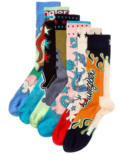 Happy Socks Wrangler Rodeo Days Gift Set In Multi