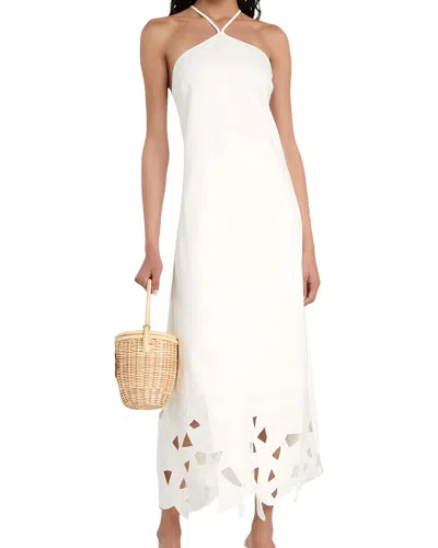 Linda Charm Linen-blend Maxi Dress