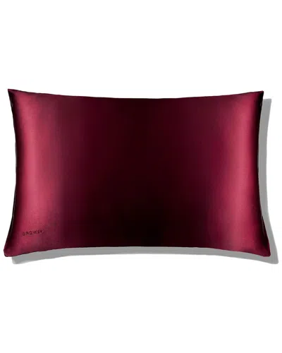 Drowsy 22 Momme Silk Pillowcase In Red