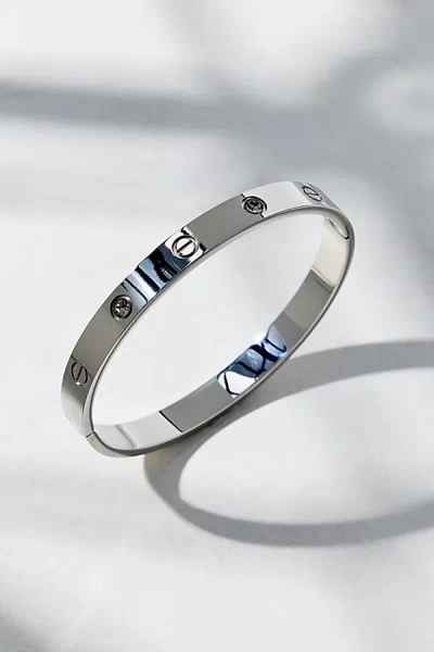 Urban Outfitters Milo Waterproof Cuff Bracelet In Silver, Men's At