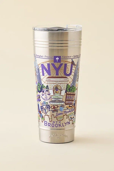 Catstudio Collegiate Thermal Insulated Tumbler In Purple At Urban Outfitters