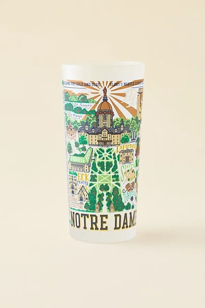 Catstudio Collegiate Drinking Glass In Dark Green At Urban Outfitters