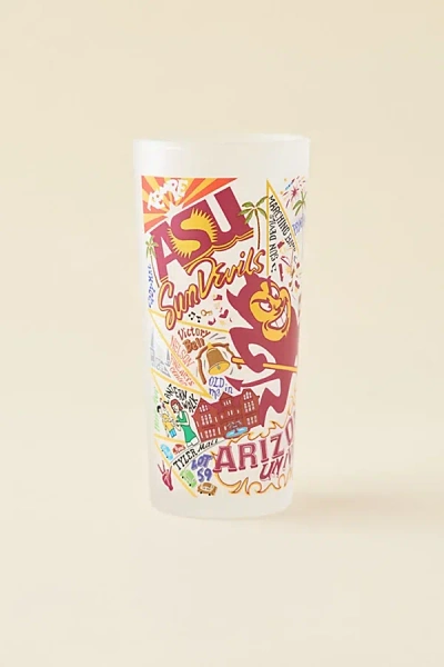 Catstudio Collegiate Drinking Glass In Gold At Urban Outfitters