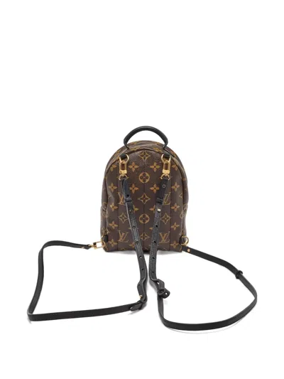Pre-owned Louis Vuitton Palm Springs Monogram Backpack In Brown