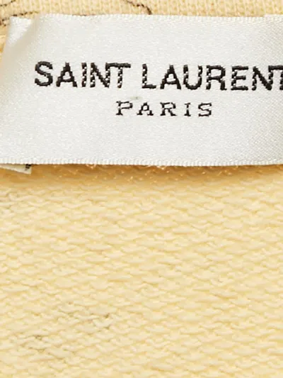 Pre-owned Saint Laurent Mickey Mouse-print Cotton Sweatshirt