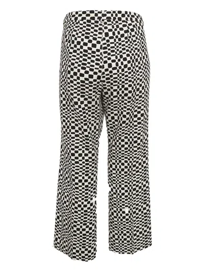 Pre-owned Max Mara Graphic-print Trousers