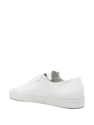 Jak Leather Sneakers In White