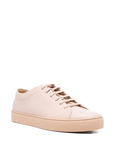 Jak Royal Leather Sneakers In Neutral