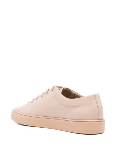 Jak Royal Leather Sneakers In Neutral