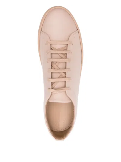 Jak Royal Leather Sneakers In Neutral