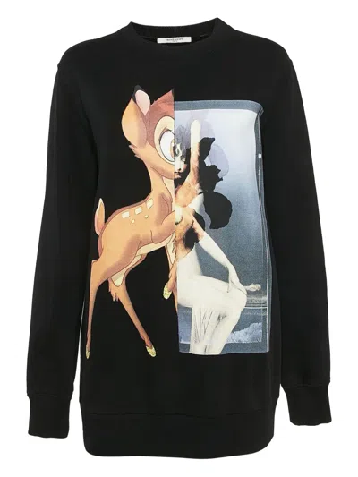 Pre-owned Givenchy Bambi-print Sweatshirt