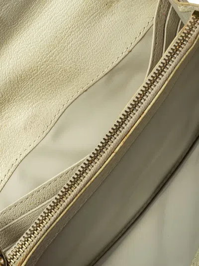 Pre-owned Celine Macadam-pattern Denim Wallet