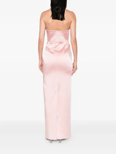 The New Arrivals Ilkyaz Ozel Sisu Bow-detailed Maxi Dress