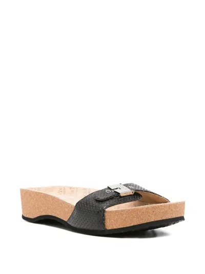 Balenciaga 40mm School Platform Sandals In Black
