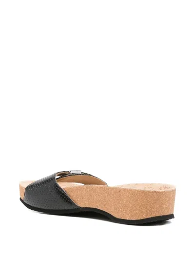 Balenciaga 40mm School Platform Sandals In Black