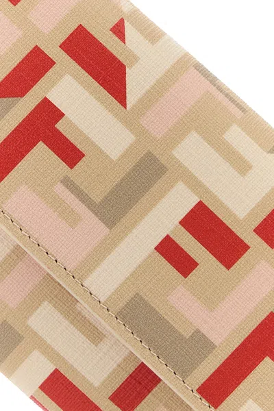 Fendi Portafoglio Continental In Tela Stampata  Donna