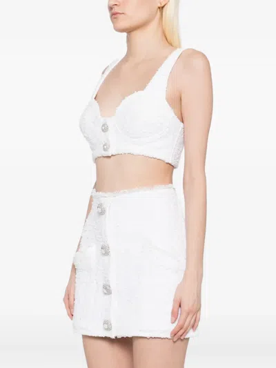 Xenia Magera Aura Tweed Top