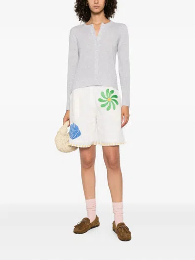 Guest In Residence Jane Cashmere Cardigan In Multi