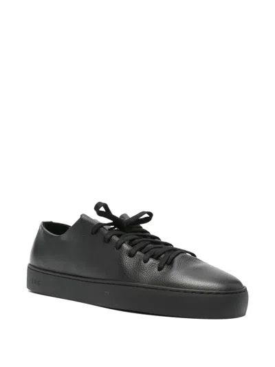 Jak Leather Sneakers In Black