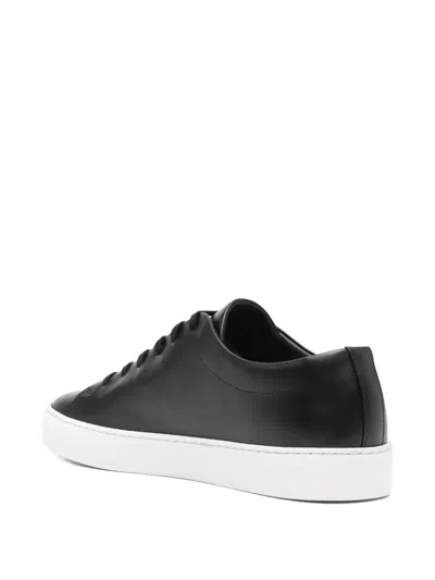 Jak Royal Leather Sneakers In Black