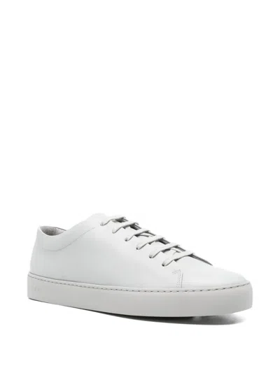 Jak Royal Leather Sneakers In Gray