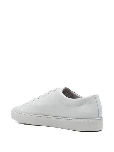 Jak Royal Leather Sneakers In Gray