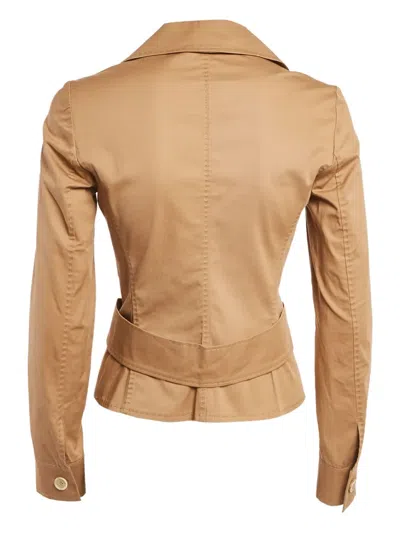 Pre-owned D&g Vintage  Button Front Cotton Jacket