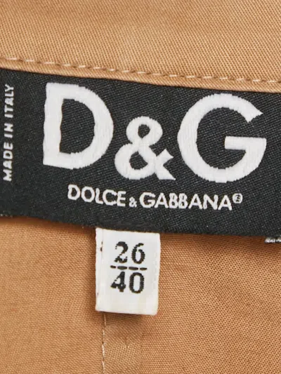 Pre-owned D&g Vintage  Button Front Cotton Jacket