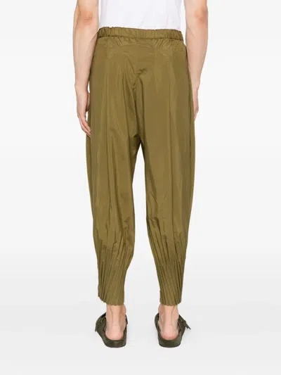 Issey Miyake Wide-leg Trousers In Animal Print