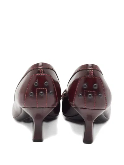 Pre-owned Tod's Vintage Pointed-toe Penny Keeper Pumps
