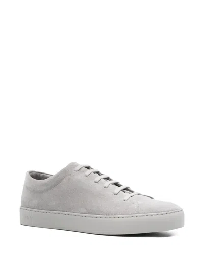 Jak Royal Leather Sneakers In Gray
