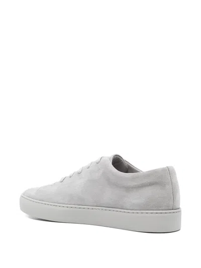 Jak Royal Leather Sneakers In Gray